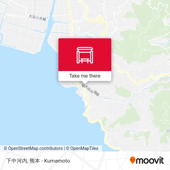下中河内 map