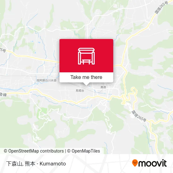 下森山 map