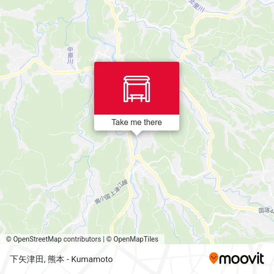 下矢津田 map