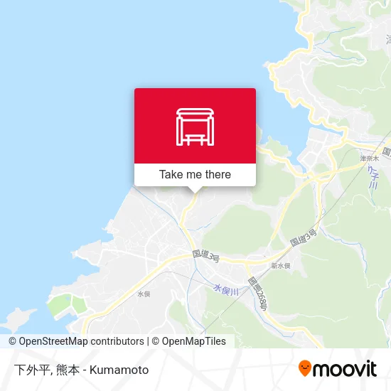 下外平 map
