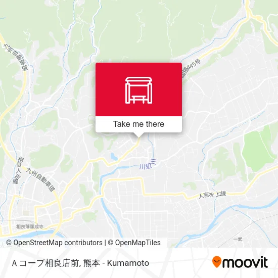 Ａコープ相良店前 map