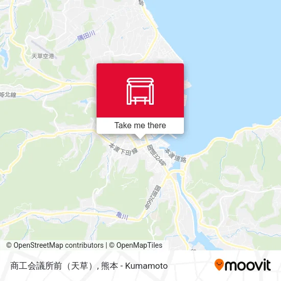 商工会議所前（天草） map