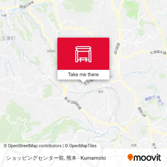 ショッピングセンター前 map