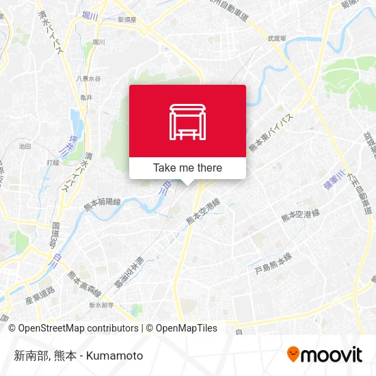 新南部 map