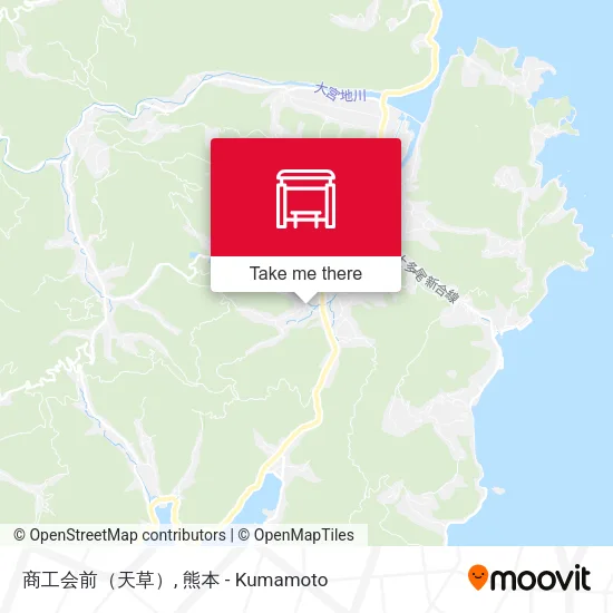 商工会前（天草） map