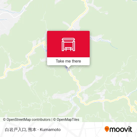 白岩戸入口 map