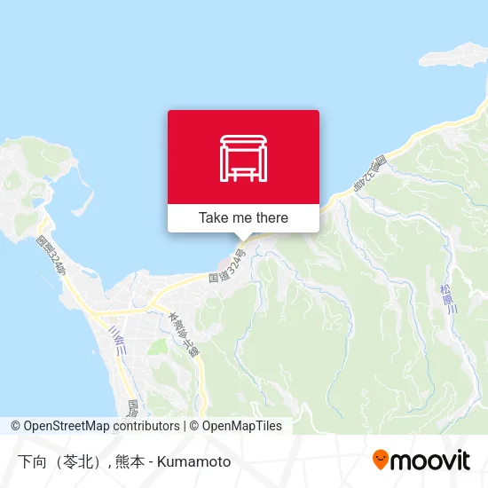 下向（苓北） map