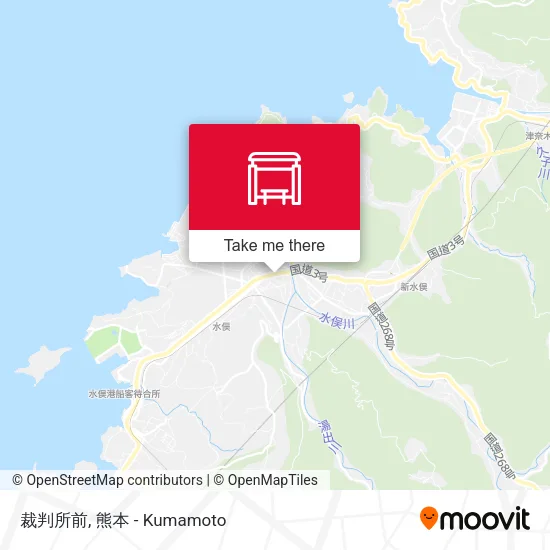 裁判所前 map