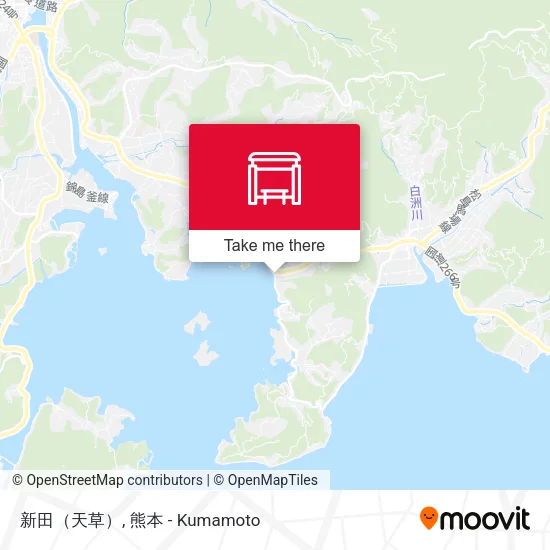 新田（天草） map
