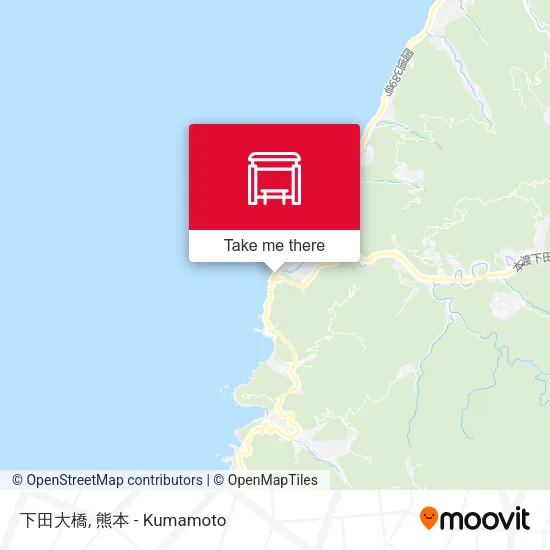 下田大橋 map