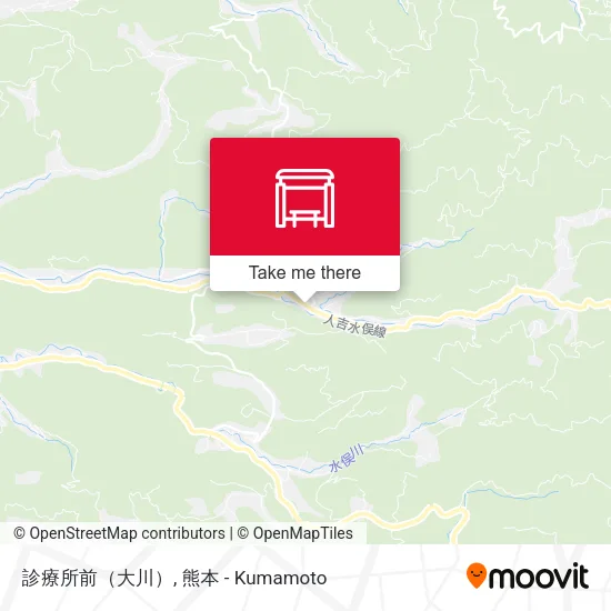 診療所前（大川） map