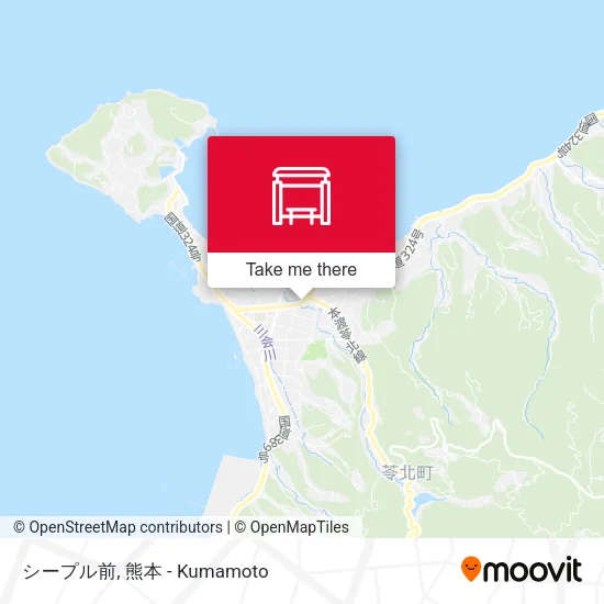 シープル前 map