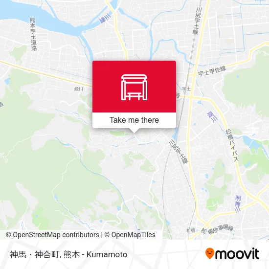 神馬・神合町 map