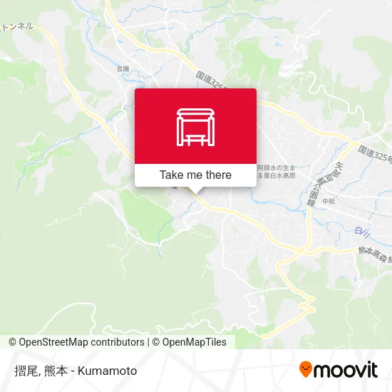摺尾 map