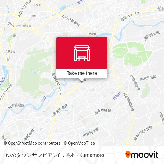 ゆめタウンサンピアン前 map