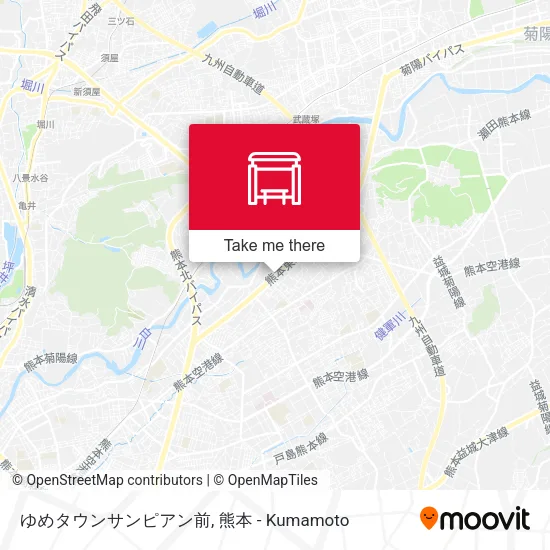 ゆめタウンサンピアン前 map