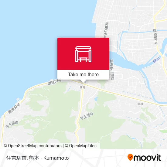 住吉駅前 map