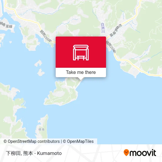下柳田 map