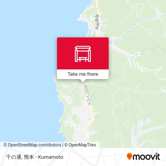 千の通 map