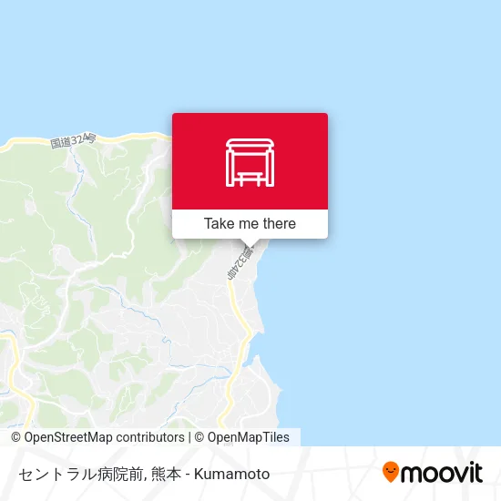 セントラル病院前 map