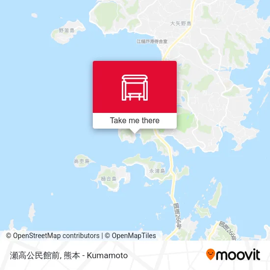 瀬高公民館前 map