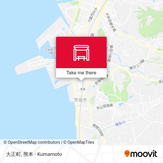 大正町 map