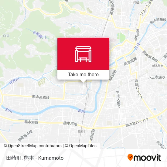 田崎町 map