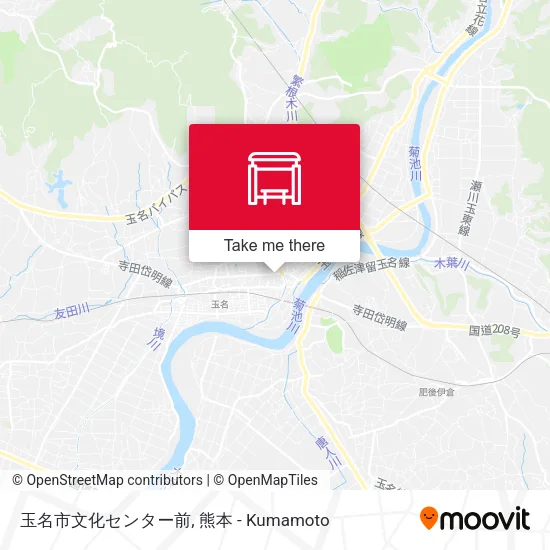 玉名市文化センター前 map
