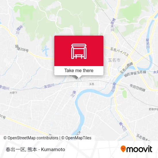 春出一区 map