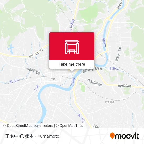 玉名中町 map