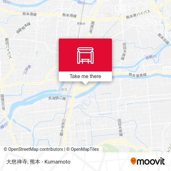 大慈禅寺 map
