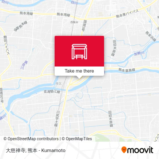 大慈禅寺 map