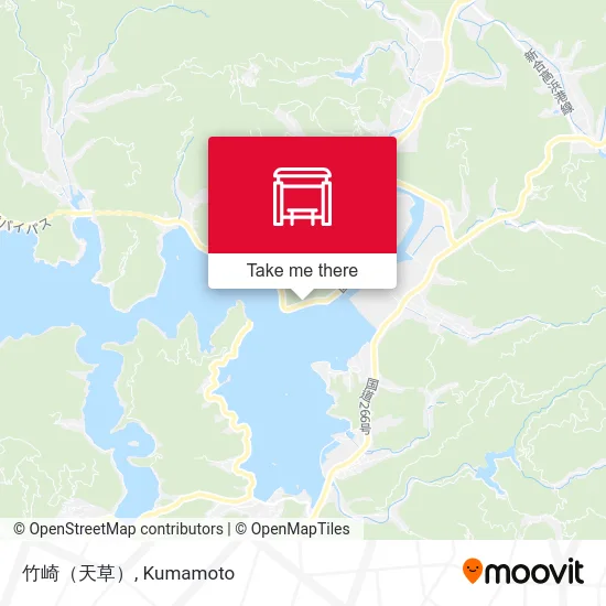 Takezaki (Amakusa) map