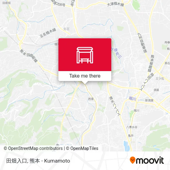 田畑入口 map