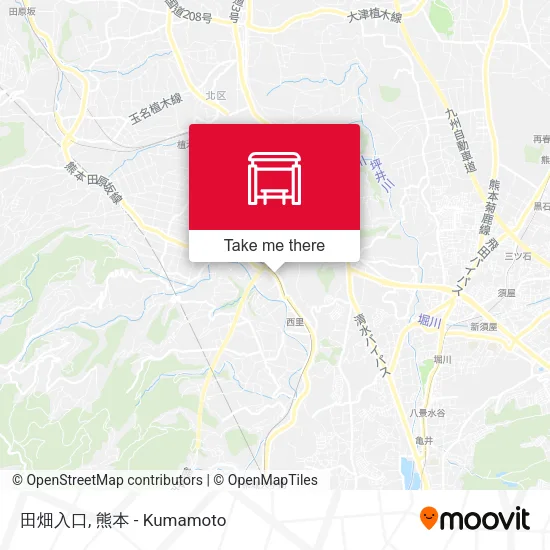 田畑入口 map