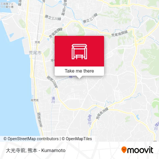 大光寺前 map