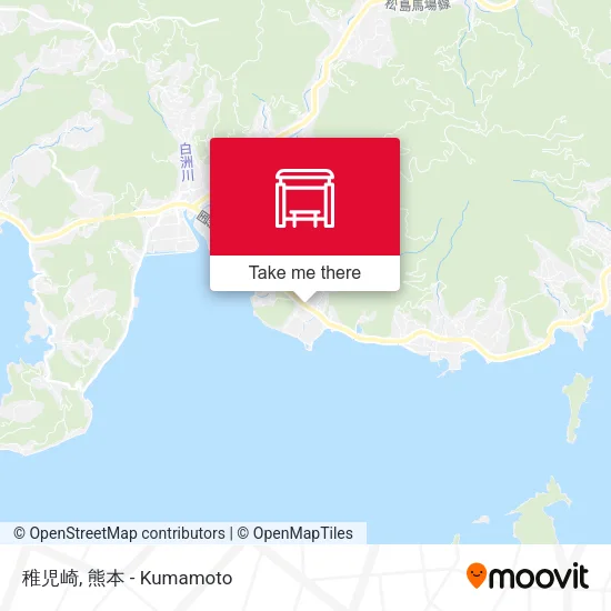 稚児崎 map