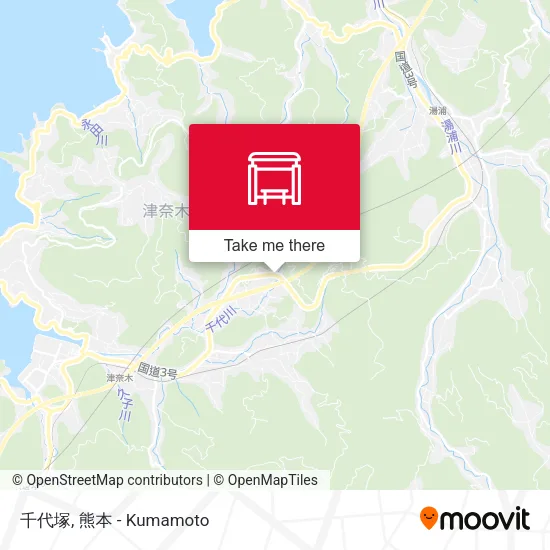 千代塚 map
