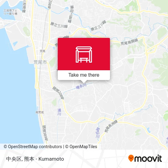 中央区 map
