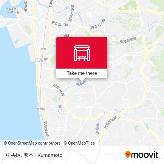 中央区 map
