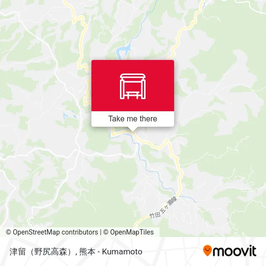 津留（野尻高森） map