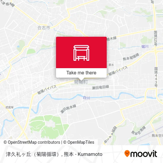 津久礼ヶ丘（菊陽循環） map