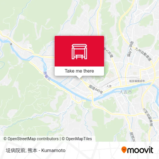 堤病院前 map