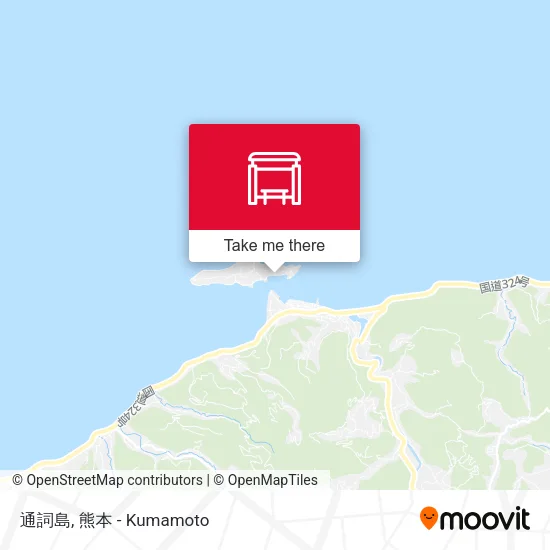 通詞島 map