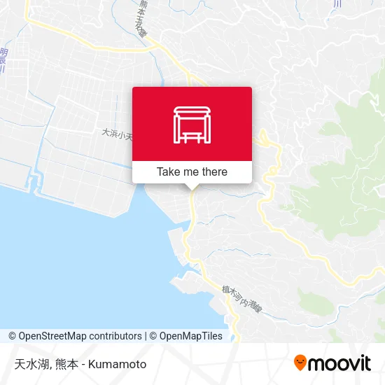 天水湖 map