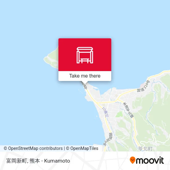 富岡新町 map