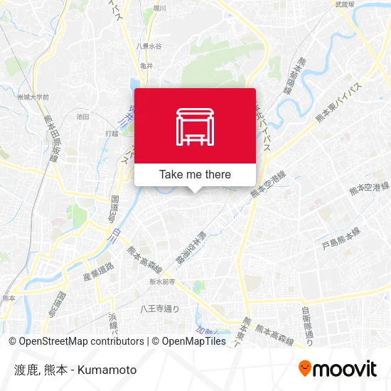 渡鹿 map