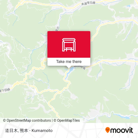 道目木 map
