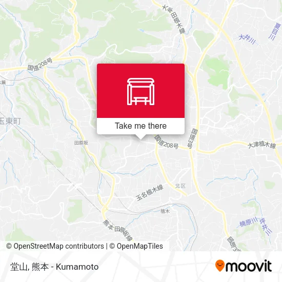 堂山 map