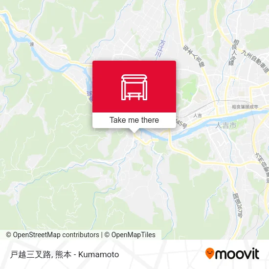 戸越三叉路 map